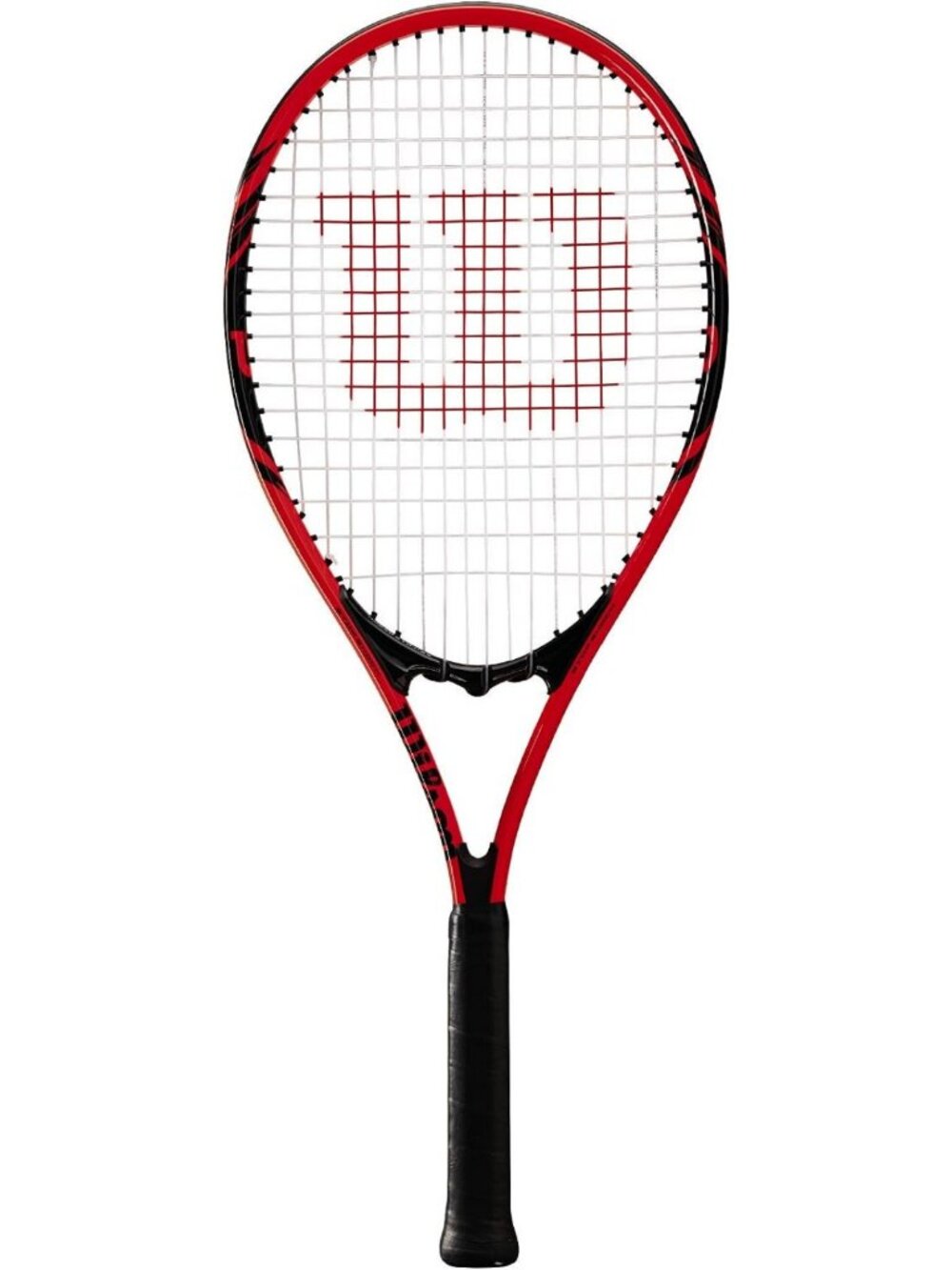 Adult Recreational Tennis Racket - Grip Size 3 (4 3/8") - Red/White/Black Colors